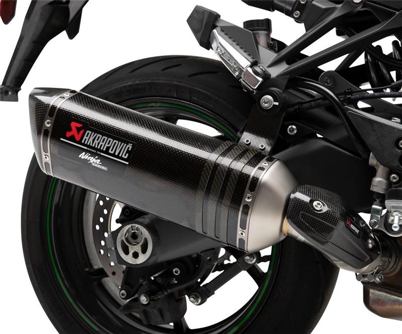 Akrapovic Carbon Exhaust Ninja 1000SX – Alfs Motorcycles – Shop