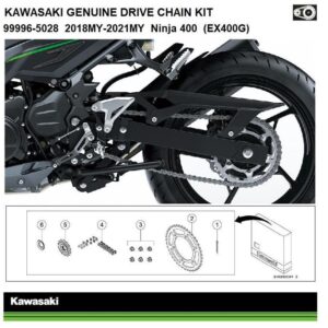 Genuine chain and sprocket kit-image