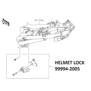 Helmet lock (One-Key system)-image
