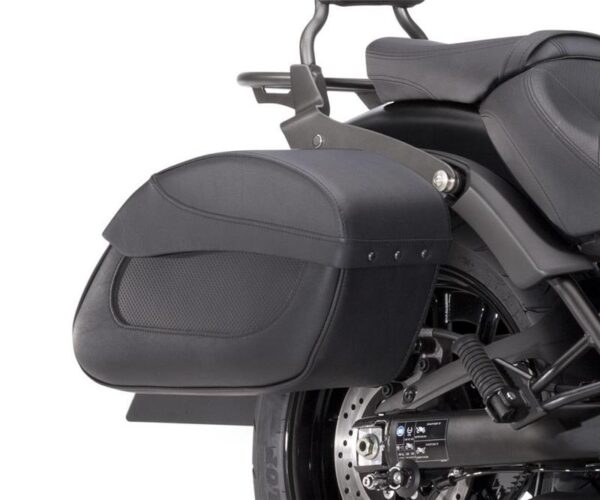 Leather saddlebag kit (Quick Release)-image