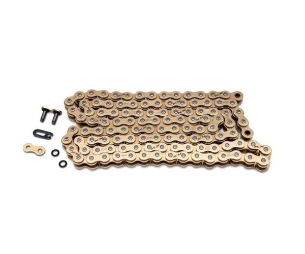 Gold racing chain with KX logo's-image