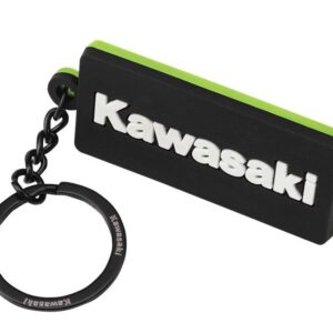 Kawasaki Black/Green Keyring-image