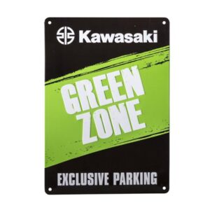 Green zone parking sign-image