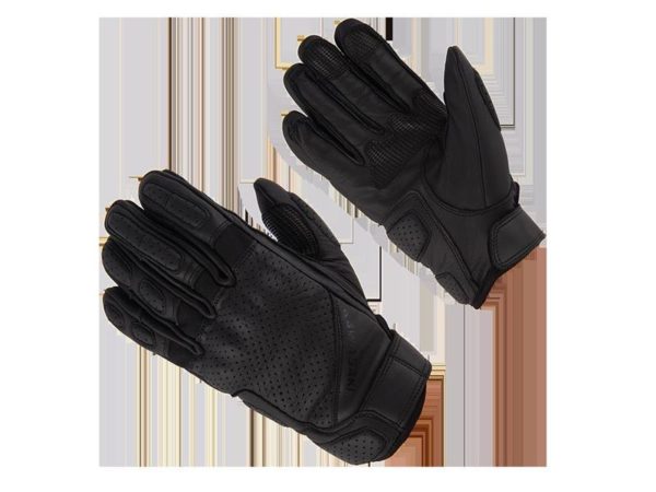 Kawasaki RS leather Gloves black-image