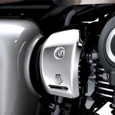 W800 THROTTLE BODY COVER CHROME-image